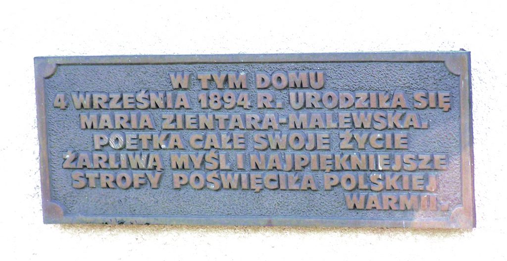 Pamiątkowa tablica uroczyście odsłonięta 16 października 1989