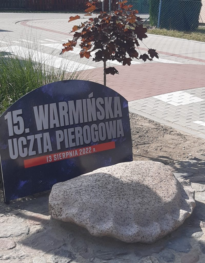 Biesowski pomnik pieroga odsłonięty w 2022 r. (fot. WKS)